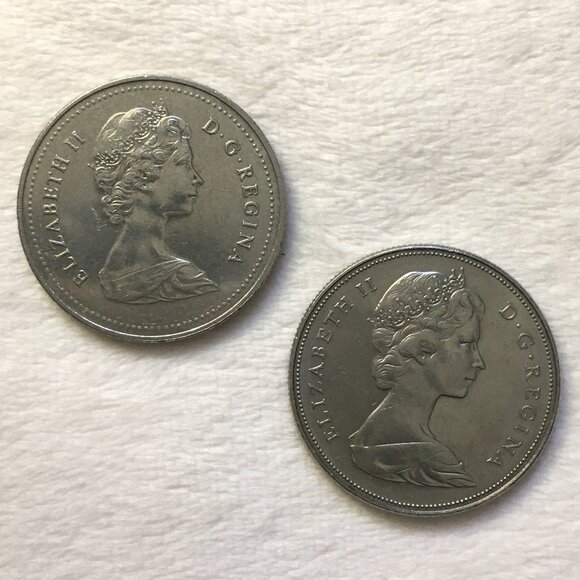 1968 RCM Voyageur Canadian Nickel Dollar - Picture 4 of 5